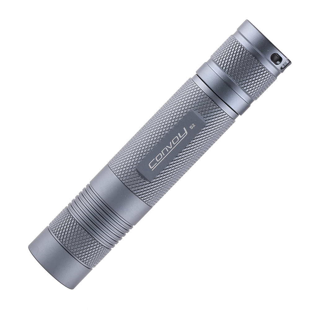 Convoy S2 gray 18650 flashlight