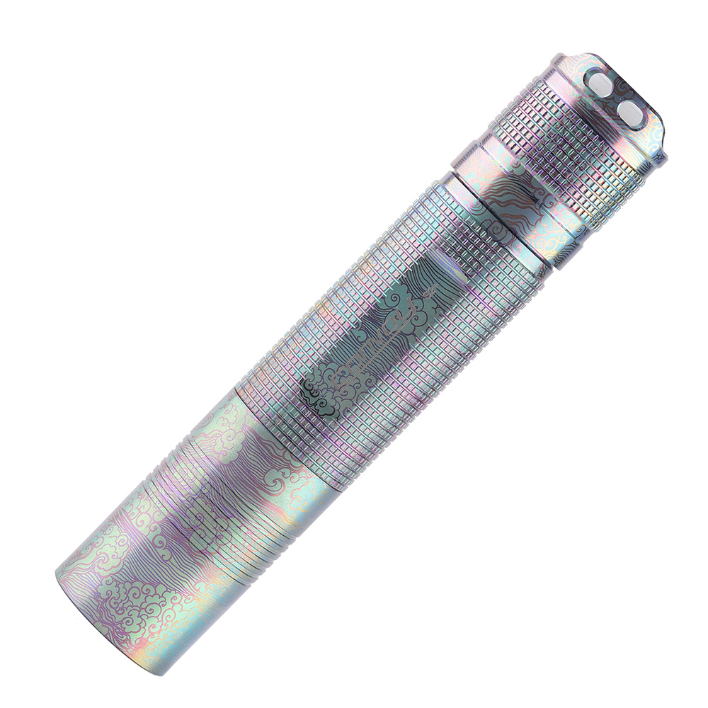 Convoy S2+ Cloud texture titanium alloy 18650 flashlight