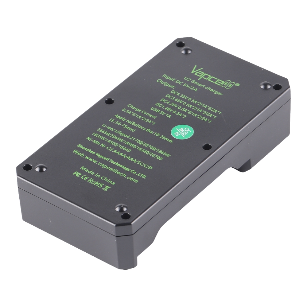 Vapcell U2 charger