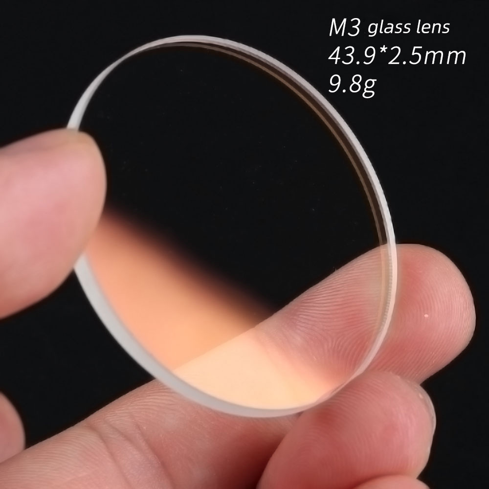 43.9*2.5mm ar-coated glass lens ,suitable for M3 M3-C flashlight