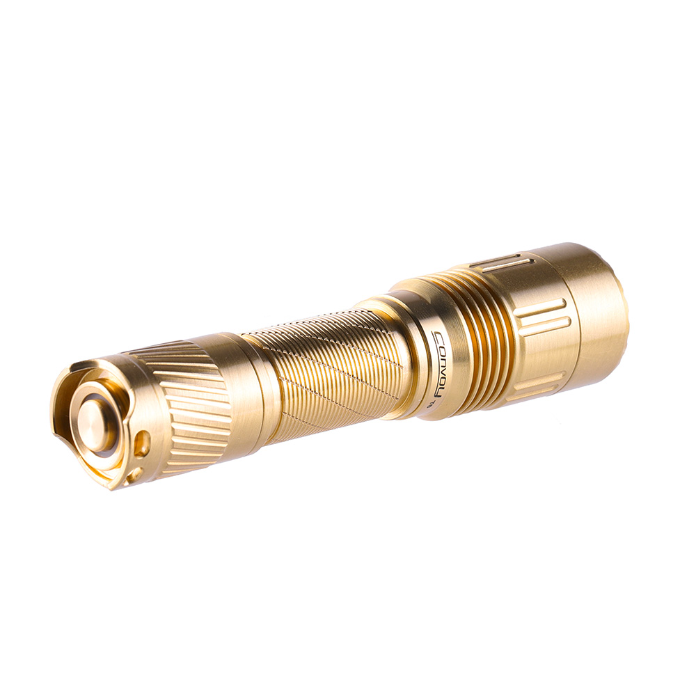 Convoy T6 brass AA 14500 flashlight