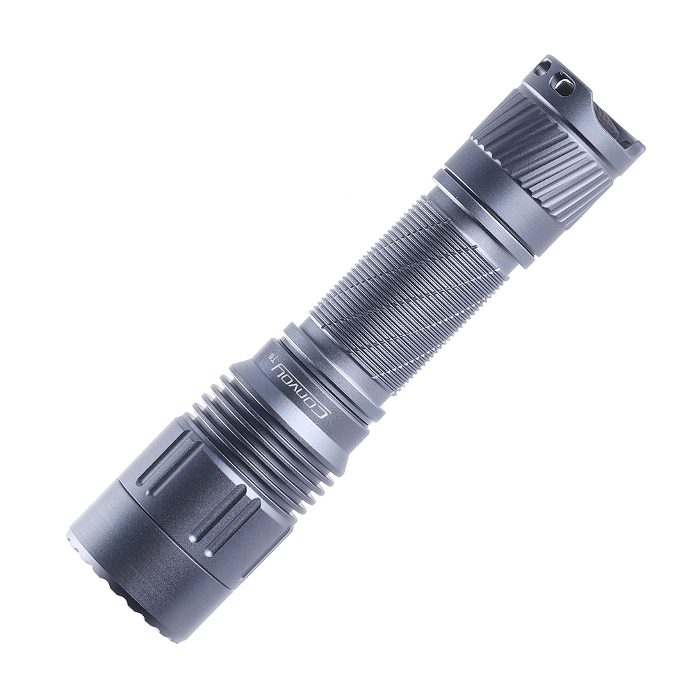 Convoy T6 gray AA 14500 flashlight
