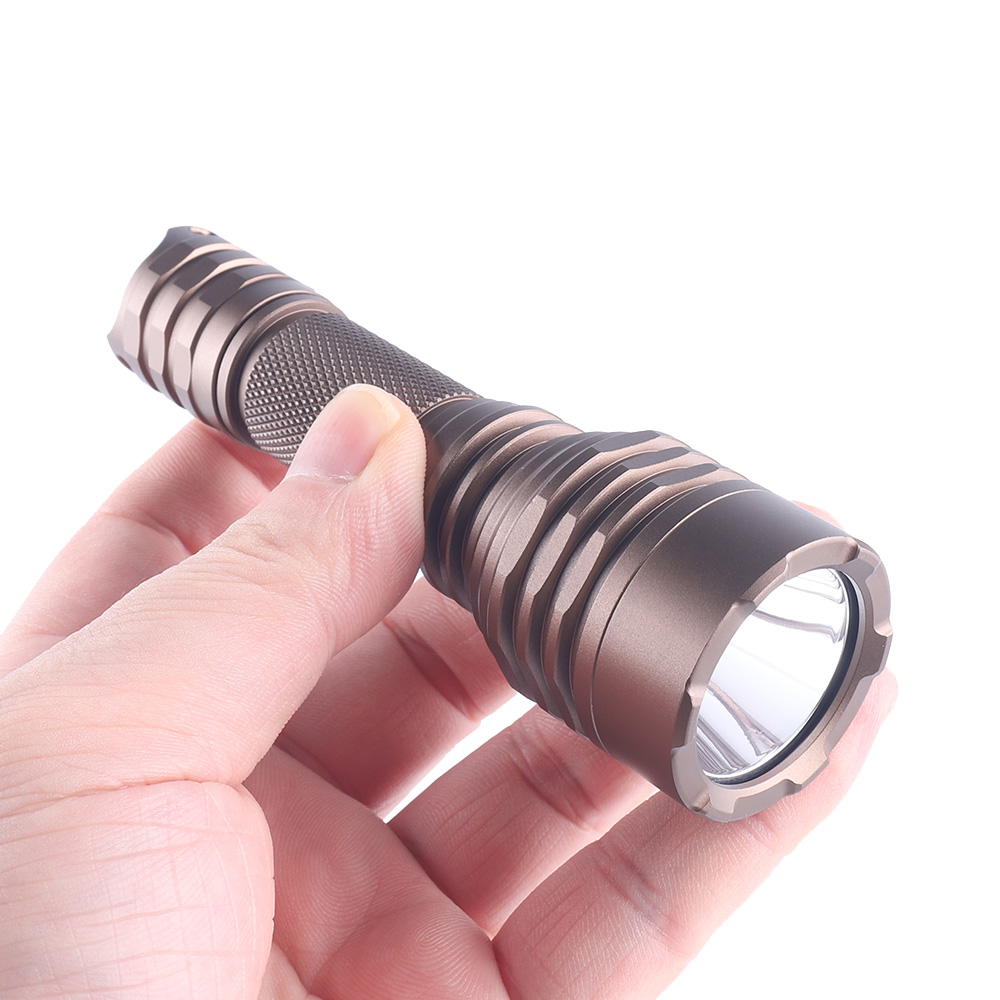 Convoy T8 tan AA 14500 flashlight