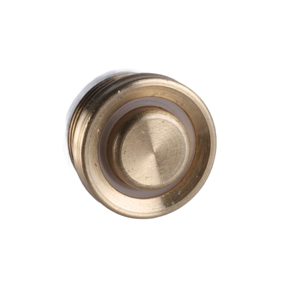brass button