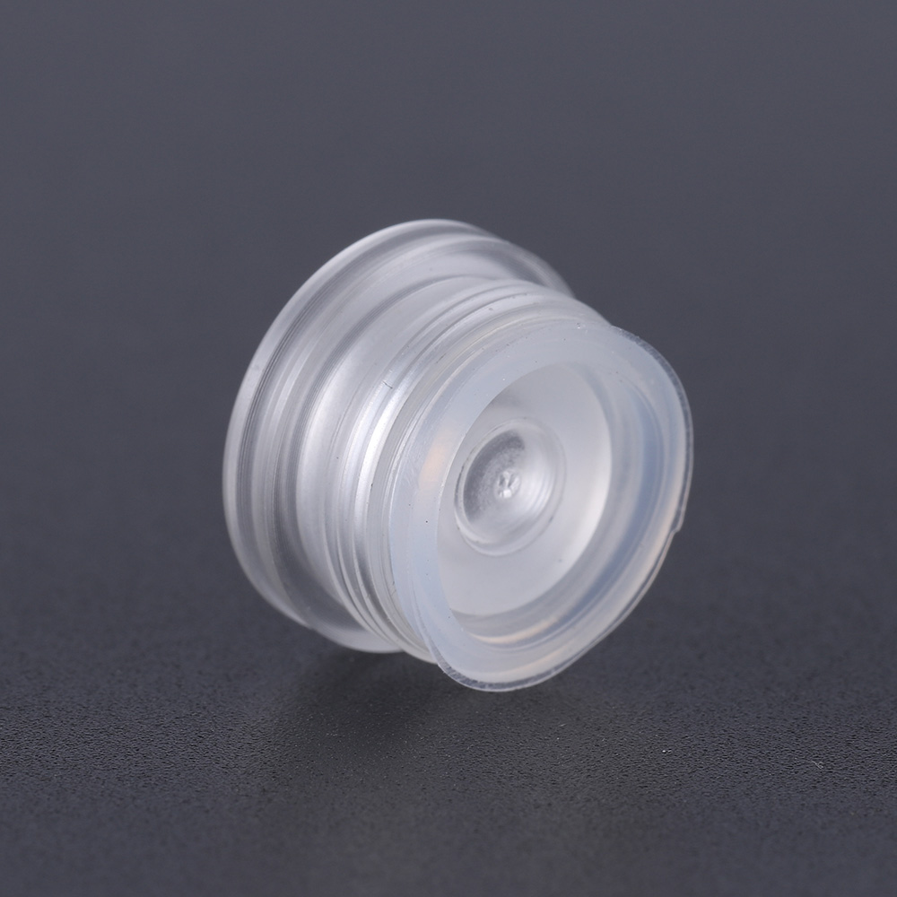 Acrylic transparent button