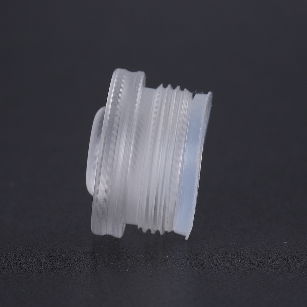 Acrylic transparent button