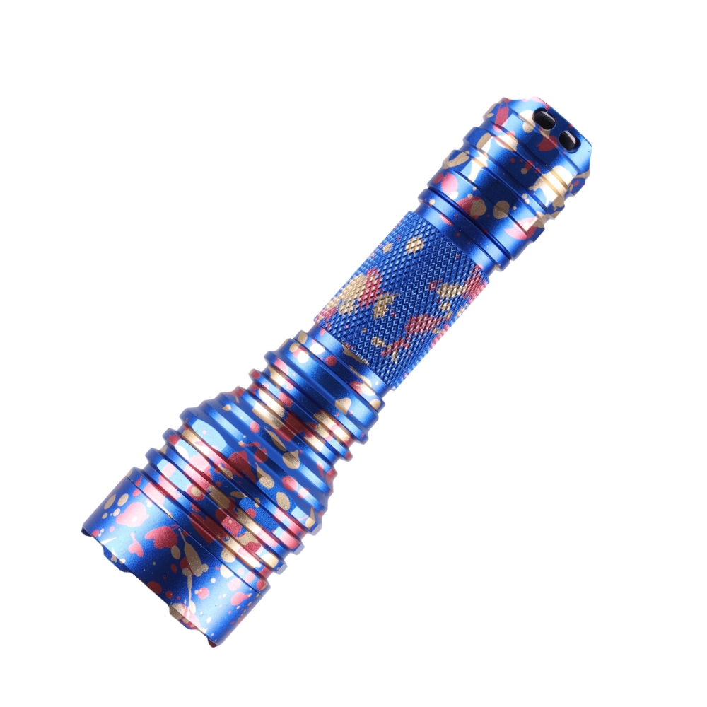 Convoy T8 camouflage blue AA 14500 flashlight