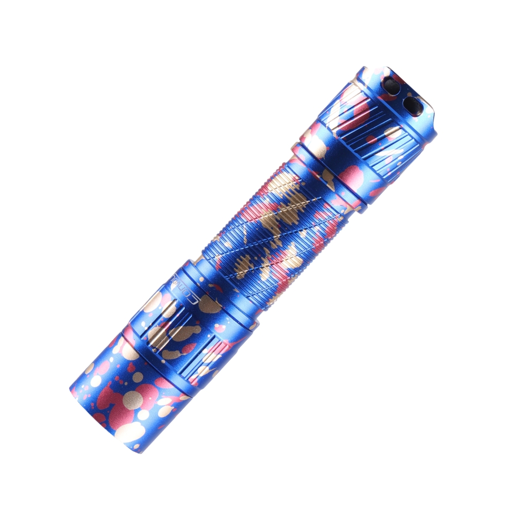Convoy T3 camouflage-blue AA 14500 flashlight