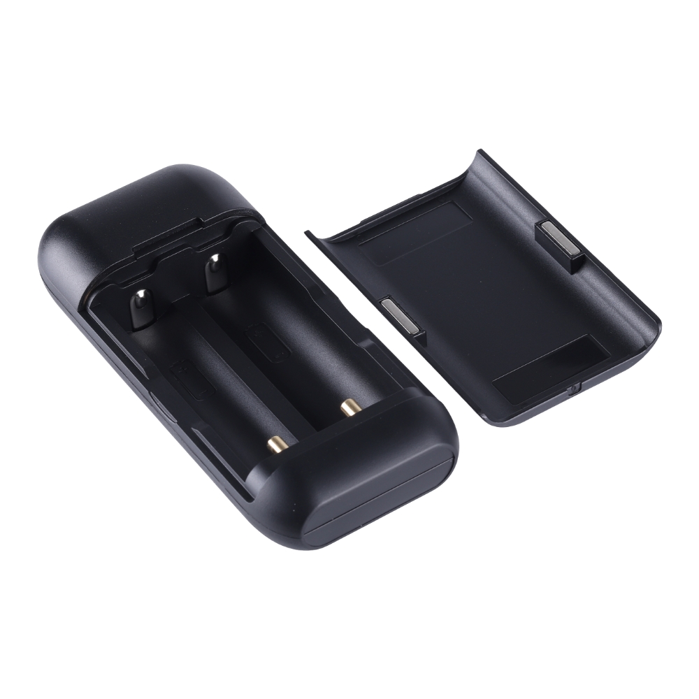 Yonii PD2 charger for 18650 21700 lithium battery, black color