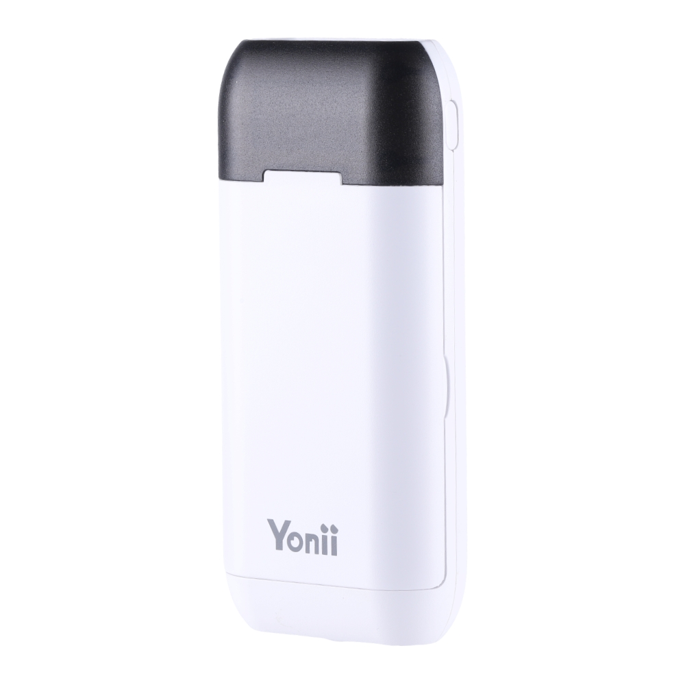 Yonii PD2 charger for 18650 21700 lithium battery, white color