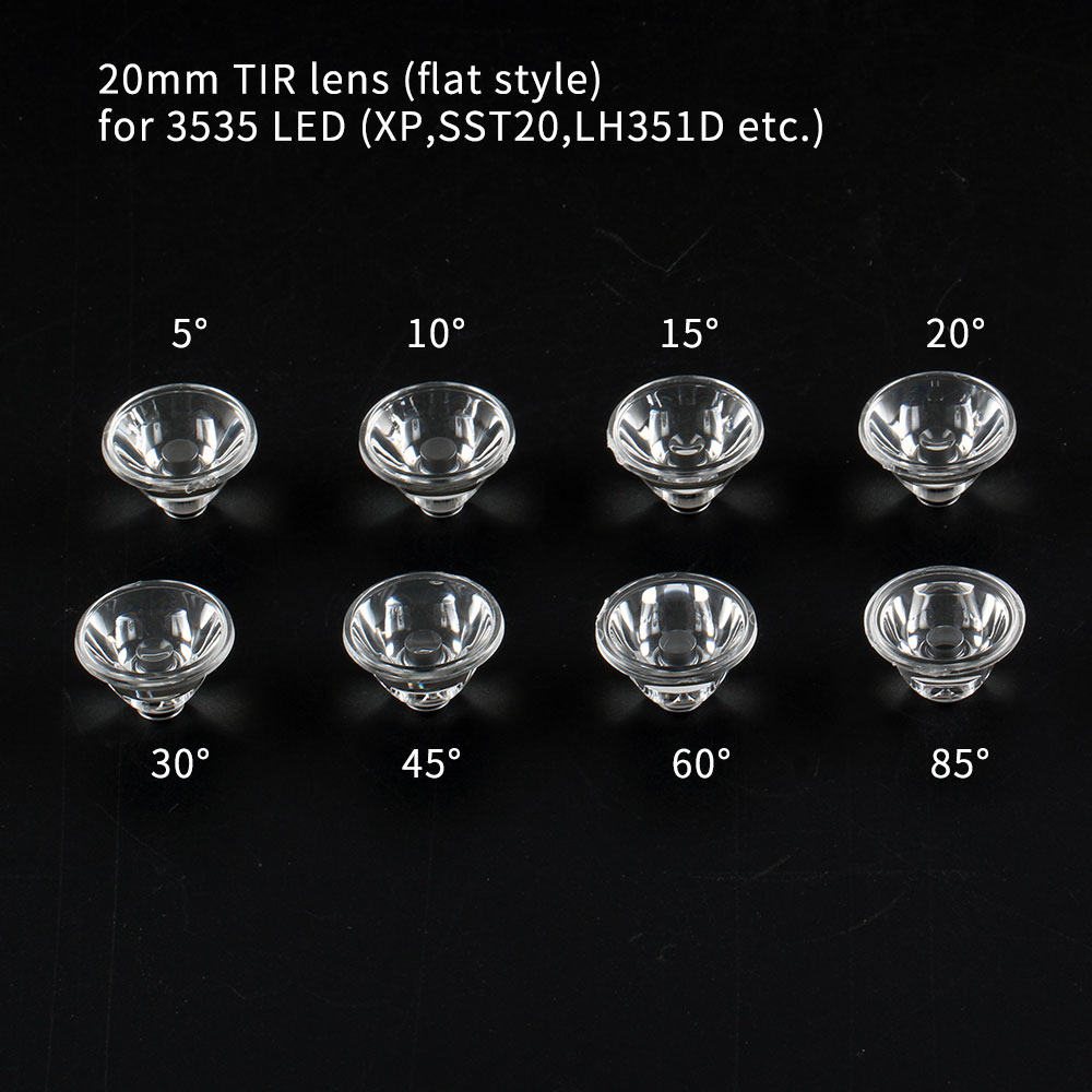20MM TIR lens for 3535 LED