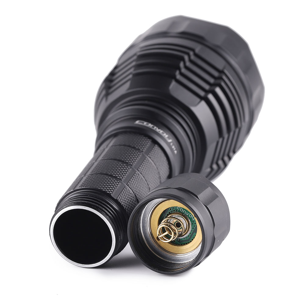 CONVOY L21A LEDライト　強力　電池付き Convoy L21A black 21700 flashlight - Convoy flashlight