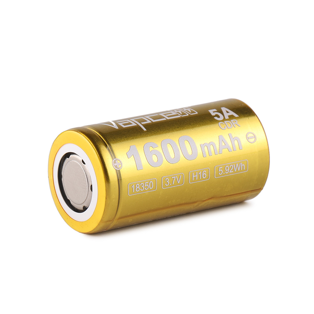 Vapcell H16 18350 lithium batery , 1600mAh